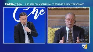 25 aprile Vittorio Feltri sbotta quotMa vergognatevi ci avete rotto le ple Allora non [upl. by Garrek]