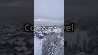 Courchevel 1850 France 🇫🇷 travel travelshorts courchevel france skiing winter luxury [upl. by Waddle14]