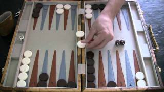 Beginner Backgammon Tutorial  3  Hitting and ReEntering [upl. by Iru]