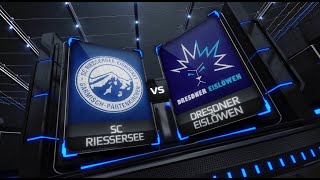 DEL2 Highlights 47 Spieltag  SC Riessersee vs Dresdner Eislöwen [upl. by Tynan736]