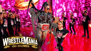 Bianca Belair WrestleMania entrance with “The Divas of Compton” WrestleMania 39 Sunday Highlights [upl. by Lorilyn]