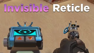 How to get an invisible reticle in Apex Legends PCConsole [upl. by Sleinad]