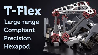 TFlex Compliant Flexurebased Large Range Precision Hexapod [upl. by Macswan]