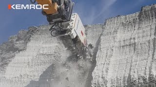 Gypsum Mining Using KEMROC EK Chain Cutter [upl. by Ma]