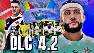 EFOOTBALL 2025 DLC 42  BRASILEIRÃO COMPLETO amp CONFIRMADO [upl. by Aihsiek]