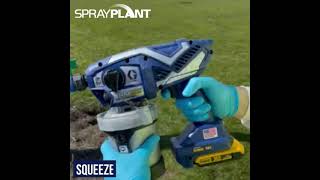 How to Prime a Graco Airless Cordless Handheld Battery Sprayer so its Ready to Spray [upl. by Beck]