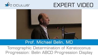 Prof Michael W Belin Belin ABCD Keratoconus Staging and Progression Display [upl. by Blau]