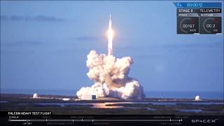 SpaceX Falcon Heavy  Highlights [upl. by Docilu]