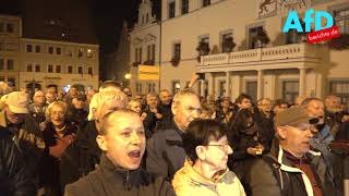 Andre Poggenburg spricht in Pirna 20Sep17 [upl. by Eriam512]