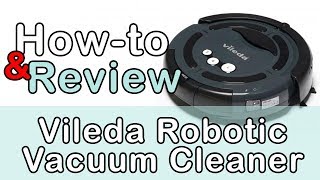 Vileda A3 147271 Cleaning Robotic Vacuum Cleaner How to and Review [upl. by Bamberger709]