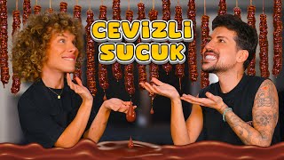 CEVİZLİ SUCUK YAPTIK [upl. by Valdemar]