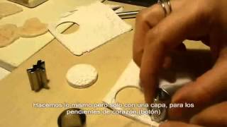 Tutorial joyas en arcilla polimerica [upl. by Nnyltiak]