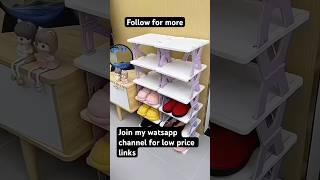 Foldable shoe rack for just 250 youtubeshorts meeshofinds feedfeeders rts ers [upl. by Annabela]