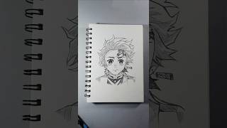 Sketch Tanjiro Kamado DemonSlayer demonslayer [upl. by Elston880]