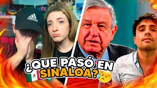 ESPAÑOLES REACCIONAN a lo que SUCEDE en SINALOA con el HIJO del CHAPO [upl. by Kimbell148]