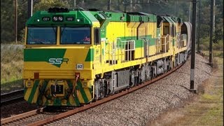 50 More Trains in 15 Minutes Compilation  Australian Trains New South Wales [upl. by Oiziruam511]