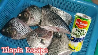 Tilapia with Pineapple  Easy Recipe Lutong Pinoy  Panlasang Pinoy [upl. by Bresee]