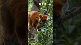 quotThe Fossa Madagascar’s Mysterious Climbing Predatorquot shorts Fossa Wildlife CreatureCloseUp [upl. by Jeremie263]