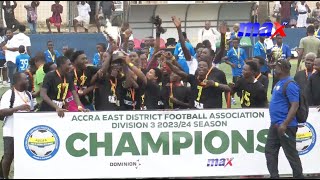 Highlights  Chance for Children 21 Rising Stars  Accra East Dist Football Assoc Div 3 Finale [upl. by Phedra]