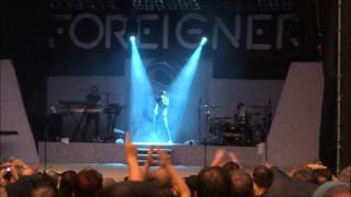 Foreigner  The Greatest Hits Tour 2013  Drumsolo Chris Frazier  Jukebox Hero [upl. by Htiffirg]