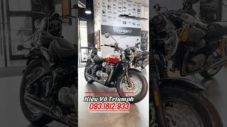 Triumph Speedmaster 1200 new color 2025 fortheride speedmaster new bonneville cruiser triumph [upl. by Anyalram]