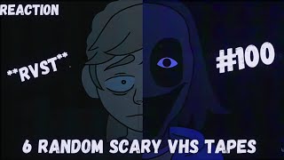 6 Random Scary VHS Tapes amp Reaction 100 RVST [upl. by Hugues]