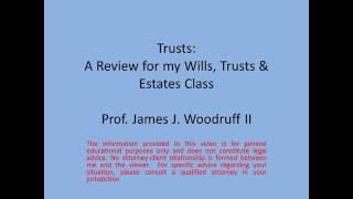 Trusts Review [upl. by Belle]