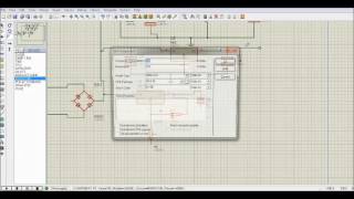 Simulación Fuente bipolar ajustable en Proteus [upl. by Eicats]