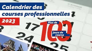 Découverte Calendrier Cyclisme UCI 2023  Les Courses à Suivre sur la chaine YouTube [upl. by Hurwitz]