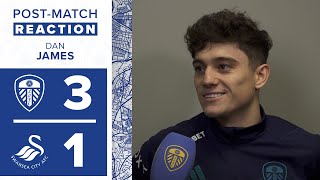 “We should have had a few more”  Dan James reaction  Leeds United 31 Swansea City [upl. by Eiliab32]