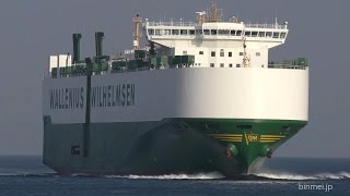 OTELLO  Wallenius Wilhelmsen vehicles carrier [upl. by Nurav352]