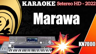 KARAOKE MINANG TERPOPULER  MARAWA DIALEK GADANG  ALJES MUSIC KARAOKE KN 7000 [upl. by Aihtekal]