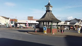 cleveleys small town 4 miles from blackpool a walk around the small town shopping area [upl. by Naples]