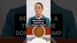 quotNO hay motivo de PREOCUPACIÓN👀quot CLAUDIA SHEINBAUM 🇲🇽 habla sobre TRIUNFO de DONALD TRUMP 🇺🇸 [upl. by Yenittirb]