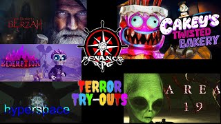 Terror Try Outs  Cakeys Twisted Bakery Redemption Area 19 amp Huddam 2 Berzah  Penance RPG [upl. by Fiske960]