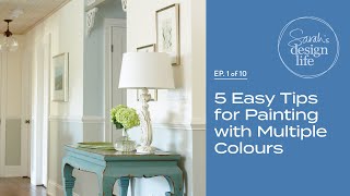 5 Easy Tips For Painting With Multiple Colours Ep 1 [upl. by Onairam]