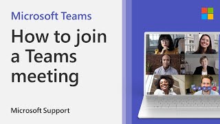 How to join a Microsoft Teams meeting  Microsoft [upl. by Ytsihc]