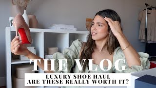 LUXURY SHOE HAUL ARE THESE WORTH IT  VLOG S2E19  Samantha Guerrero [upl. by Niwrad]