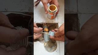 PVC pipe leakage repair💯 How to make PVC pipe fitting  PVC pipe solution fitting How to PVC joint [upl. by Laughlin]