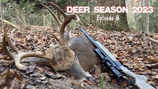 MUZZLELOADER BIG BUCK DOWN  Delaware Public Land Gun Deer Hunt 2023 [upl. by Kath]