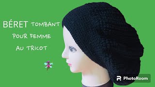 Béret rasta adolescente ou femme au tricot [upl. by Burch]