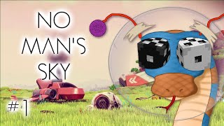 Jake Eyes Jumps on the BandwagI meanPlays No Mans Sky 1 [upl. by Zetta]