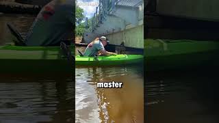 Techniques of a Professional Kayaker 😂 [upl. by Wiburg444]