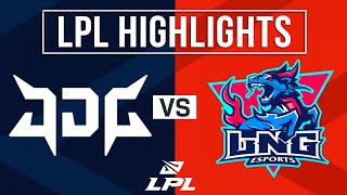 JDG vs LNG Highlights ALL GAMES  LPL 2024 Spring  JD Gaming vs LNG Esports [upl. by Winson570]