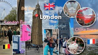 📍London England Klassenfahrt 2023 🇬🇧  One Week With Me Vlog 🎡💕✨ [upl. by Pylle616]