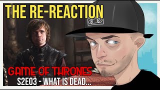 Game of Thrones S2E03  What Is Dead May Never Die REREACTION [upl. by Annawoj]