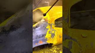 Pressure Washing after Chemical dip paintremoval rust shorts [upl. by Gun]