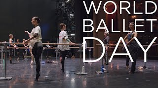 WorldBalletDay 2021  Ballet Class Up Close  Staatsballett Berlin [upl. by Diad]