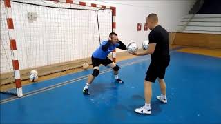 Futsal goalkeeper training  compilation October 2017 [upl. by Gonyea974]