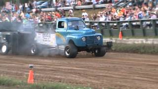 50 FORD 2012 StCroix Co WIFair Glenwood City Truck Pull [upl. by Bascio]